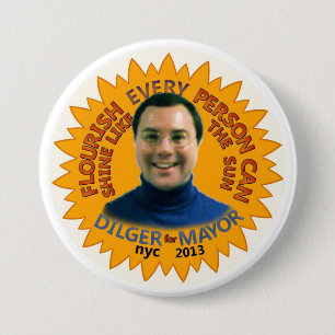 Michael J. Dilger für NYC Bürgermeister 2013 Button