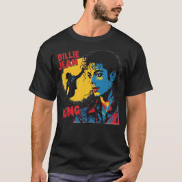 Michael Jackson Billie Jean Königin der Pop Vintag T-Shirt