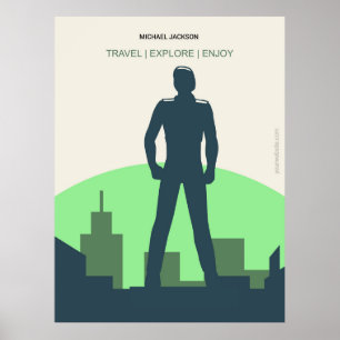 Michael Jackson, der Sänger Poster