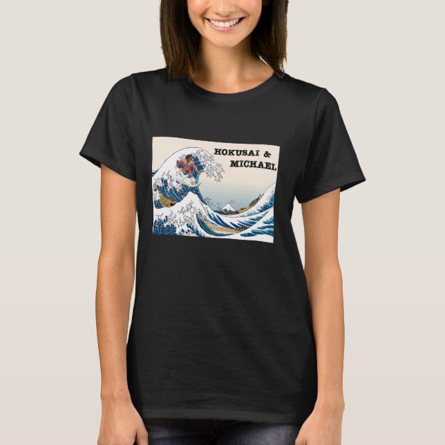 Michael Jackson - Hokusai 001 T-Shirt (Vorderseite)
