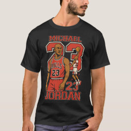 Michael Jordan 23 Bulls Basketball T-Shirt