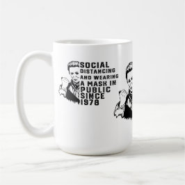 Michael Myers Social Distancing Kaffeetasse