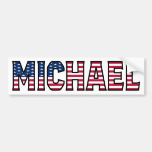 Michael Name Vorname USA Aufkleber Sticker Auto Autoaufkleber