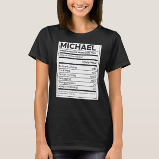 Michael Nutrition Information Problem lösen T-Shirt