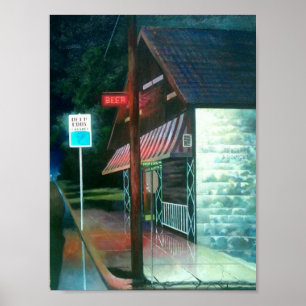 Michael Sabatinis 'Deep Eddy's Cabaret' in Print Poster