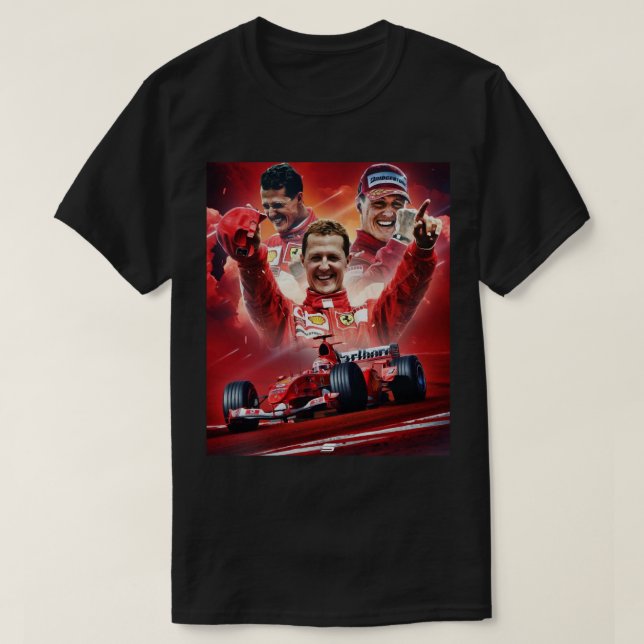 MICHAEL SCHUMACHER T-Shirt (Design vorne)