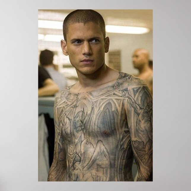 Michael Scofield Prison Break Poster (Vorne)