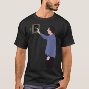 Michael Scott und Sein 200 $ Plasma-Screen-TV. Kla T-Shirt