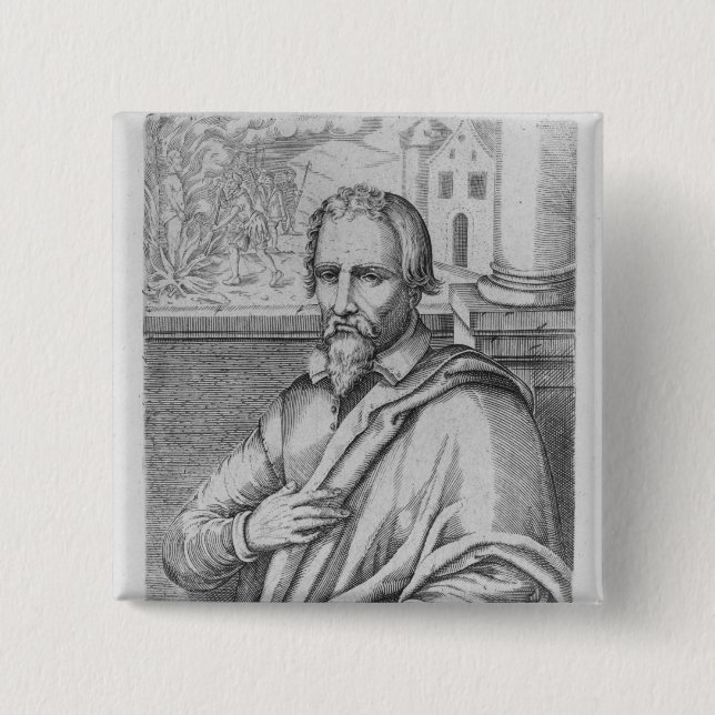Michael Servetus Button (Vorderseite)
