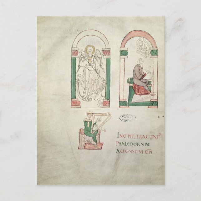 Michael, St. Augustine und St. David Postkarte (Vorderseite)
