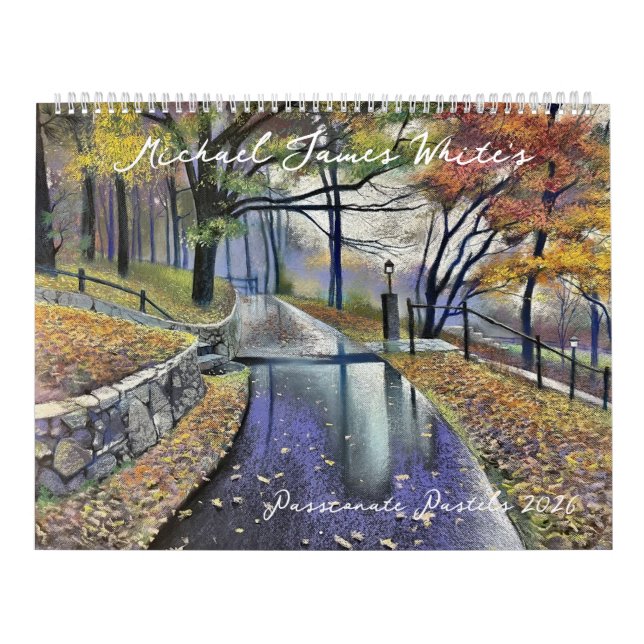 Michael Whites leidenschaftlicher Pastellkalender  Kalender (Titelbild)