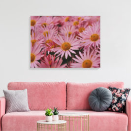 Michaelmas Daisies Canvas Print Leinwanddruck