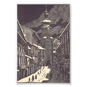 Michael's Gate in Bratislava, Slowakei Fotodruck