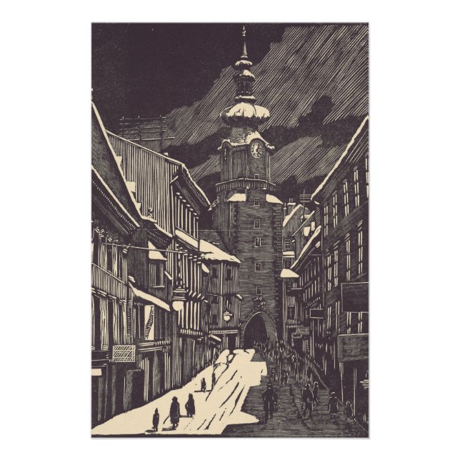 Michael's Gate in Bratislava, Slowakei Poster (Vorderseite)
