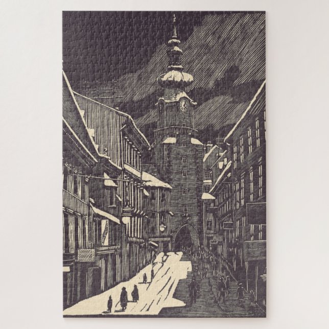 Michael's Gate in Bratislava, Slowakei Puzzle (Vertikal)
