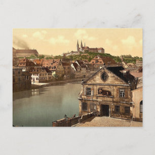 Michaelsberg, Bamberg, Bayern, Deutschland Vintag  Postkarte