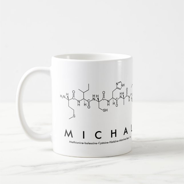 Michal Peptidname Tasse (Links)