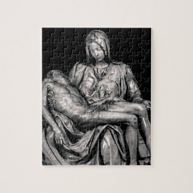 Michealangelo Meisterwerk-Lapieta-Skulptur Puzzle (Vertikal)