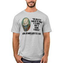 Michel de Montaigne, wie man selbst Zitat gehört