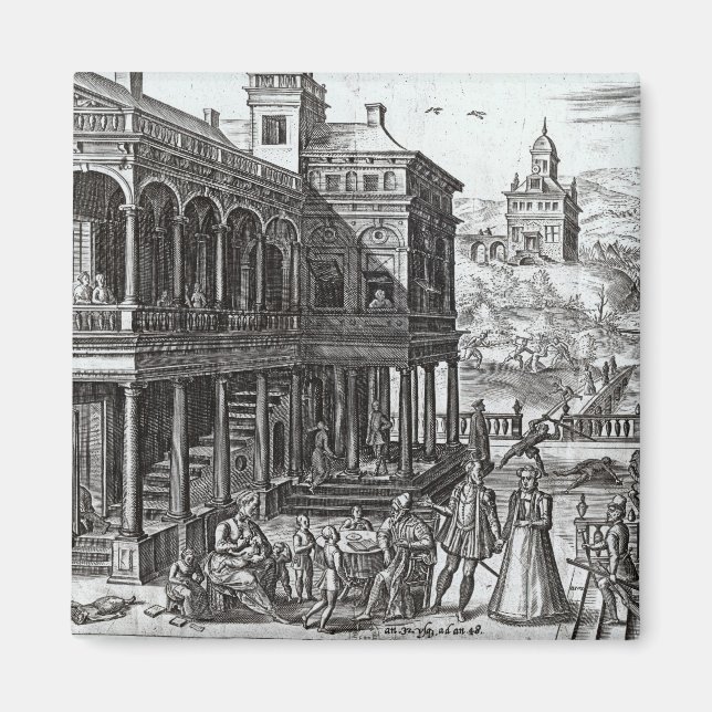 Michel de Nostradame wird konsultiert Magnet (Vorne)