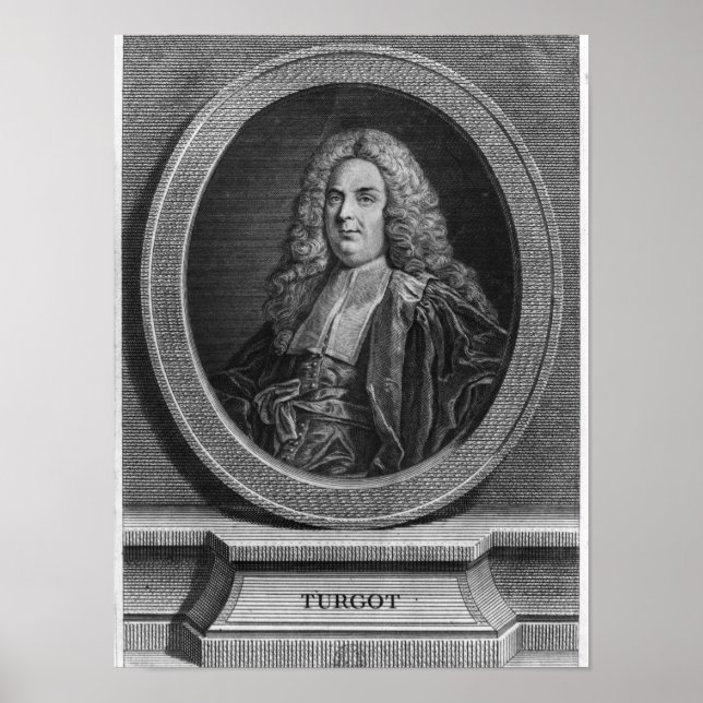 Michel Etienne Turgot Poster (Vorne)