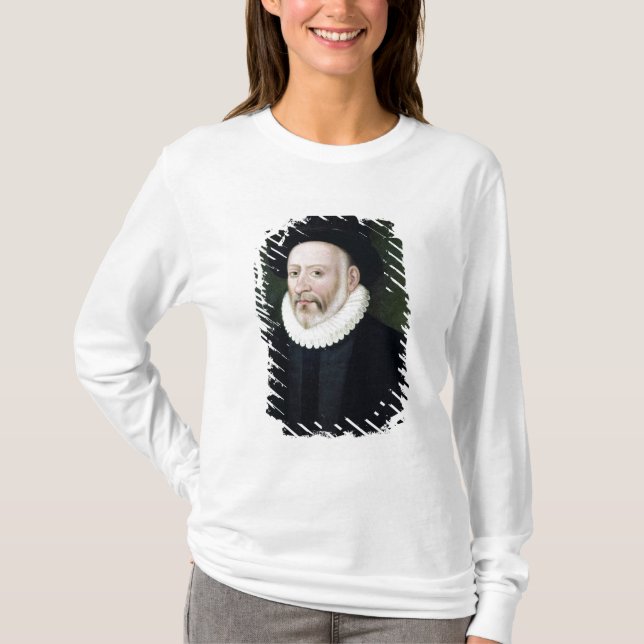 Michel Eyquem de Montaigne T-Shirt (Vorderseite)