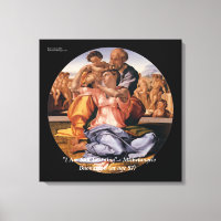 Michelangelo Art & Famous "Learning" Quote