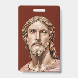 Michelangelo Christus der Erlöser Abzeichen Ausweis