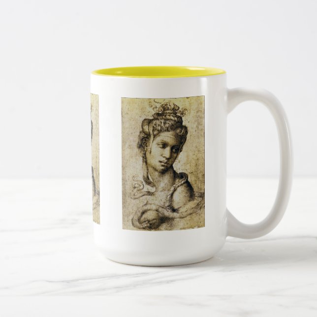 Michelangelo, Cleopatra Zweifarbige Tasse (Rechts)
