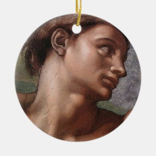 Michelangelo Creation Adam God Art Keramik Ornament