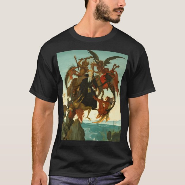 Michelangelo, das Torment des Heiligen Anthony T-Shirt (Vorderseite)