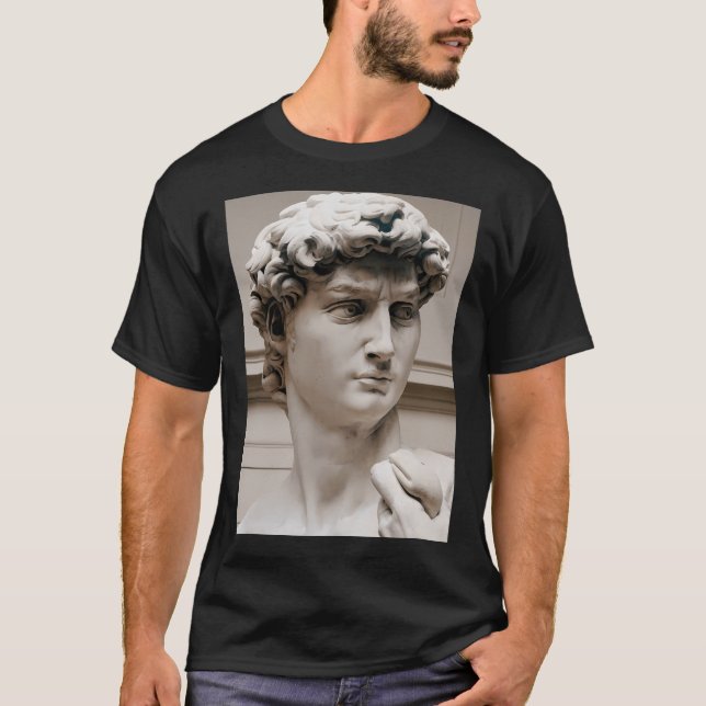 Michelangelo David (Leiter) T-Shirt (Vorderseite)