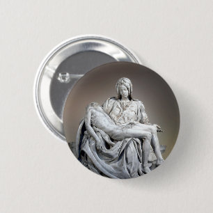 Michelangelo - Die Pieta Button