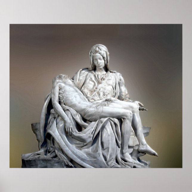 Michelangelo - Die Pieta Poster (Vorne)