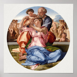 Michelangelo - Doni Tondo Poster