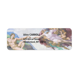 Michelangelo - Erschaffung Adams Isoliert