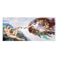 Michelangelo - Erschaffung Adams Isoliert