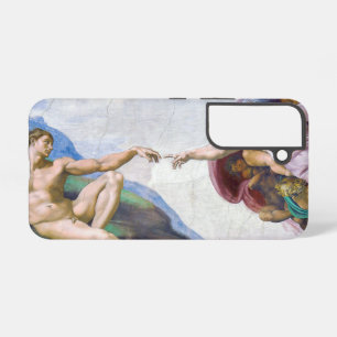 Michelangelo - Erschaffung Adams isoliert Samsung Galaxy Hülle