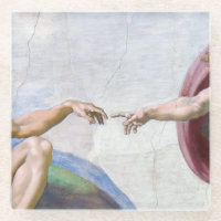 Michelangelo - Erschaffung von Adam Abgeschieden