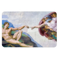 Michelangelo - Erschaffung von Adam Abgeschieden