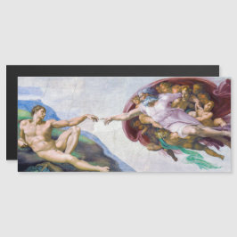 Michelangelo - Erstellung der Adam-Magnetkarte Magnetkarte