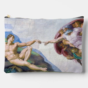 Michelangelo - Gründung von Adam, Sixtinische Kape Zubehörtasche