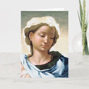 Michelangelo Madonna and Child Christmas Card Karte