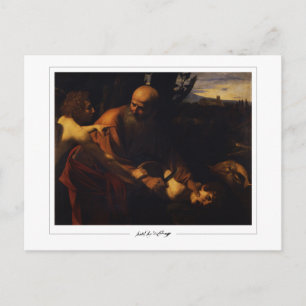 Michelangelo Merisi da Caravaggio #12 - Kunst Postkarte