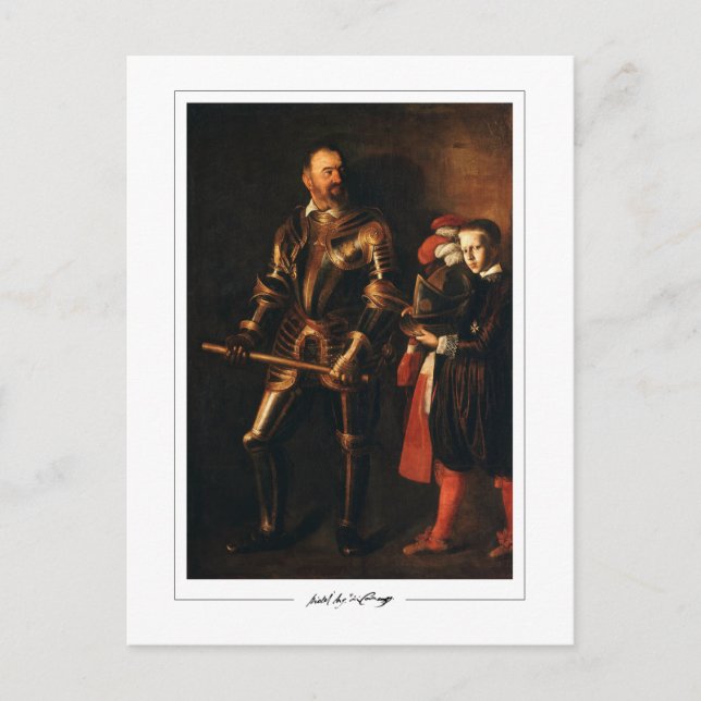 Michelangelo Merisi da Caravaggio #30 - Fine Art Postkarte (Vorderseite)