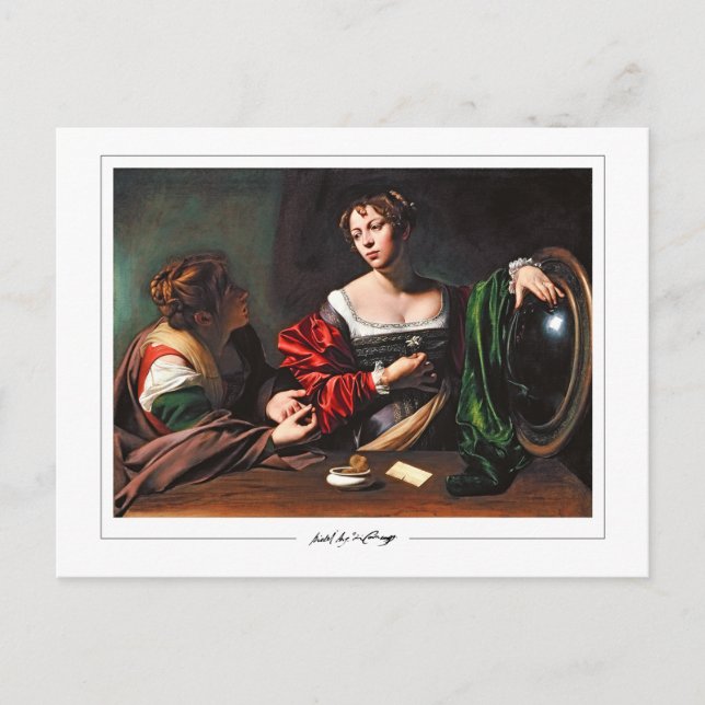 Michelangelo Merisi da Caravaggio #34 - Fine Art Postkarte (Vorderseite)