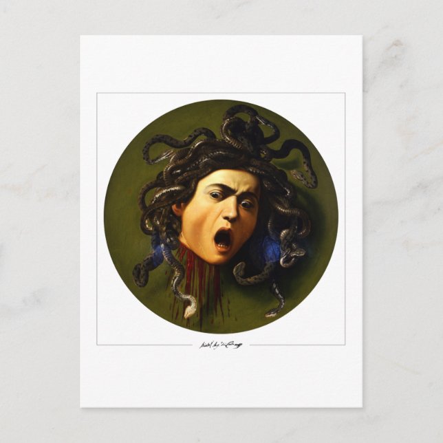 Michelangelo Merisi da Caravaggio #40 - Fine Art Postkarte (Vorderseite)