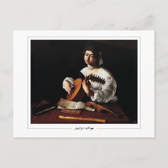 Michelangelo Merisi da Caravaggio #44 - Fine Art Postkarte (Vorderseite)