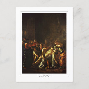 Michelangelo Merisi da Caravaggio #47 - Fine Art Postkarte