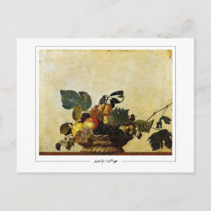 Michelangelo Merisi da Caravaggio #99 - Feine Kuns Postkarte